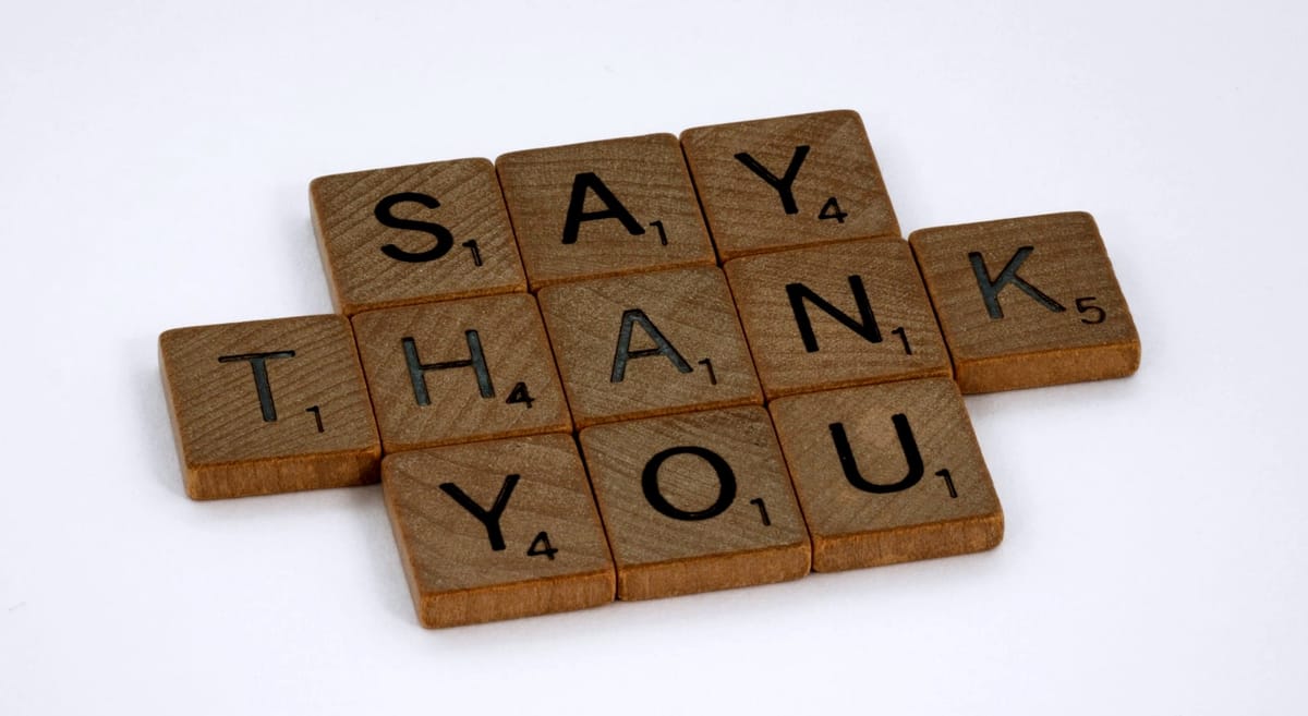 Thank You for Your Time